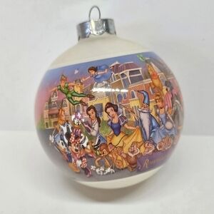 VINTAGE Walt Disney World Remember The Magic 25th Anniversary Christmas Ornament